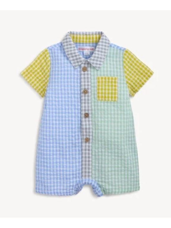 Magnetic Me Other - Magnetic Me Gingham Romper